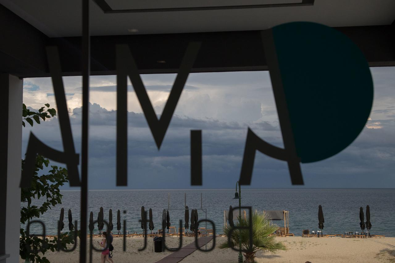 Amalia Rooms Sea View Vrasná 외부 사진