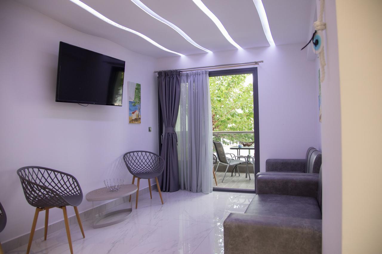 Amalia Rooms Sea View Vrasná 외부 사진